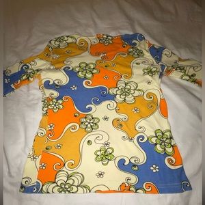 Claire Dickson colorful sweater size 2